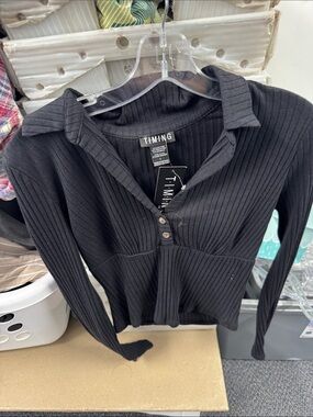 Timing long sleeve top L // 060344